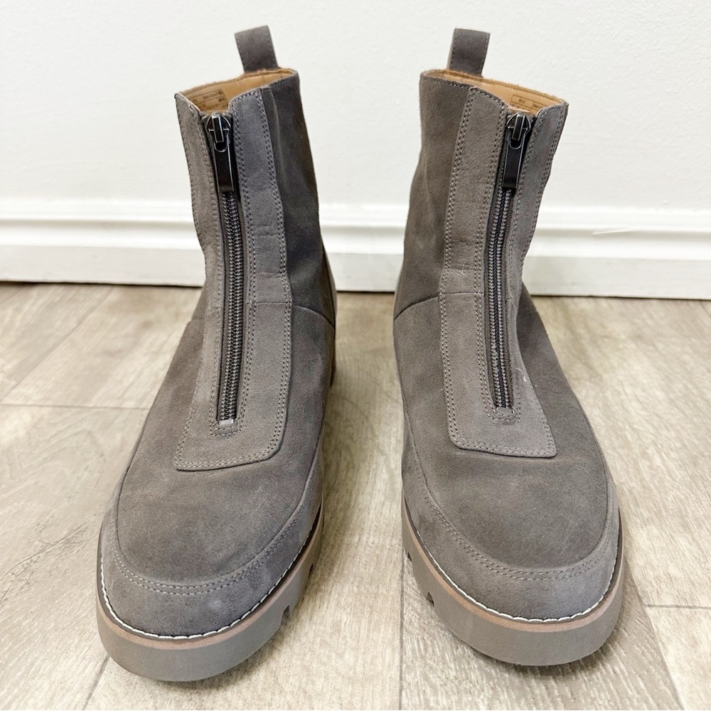 Vionic Gray Ankle Boots - Picture 2 of 7